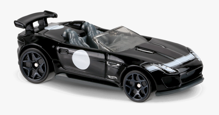 15 Jaguar F-type Project 7 In Black, Hw Exotics, Car - 15 Jaguar F Type Project 7 Hot Wheels, Transparent Clipart