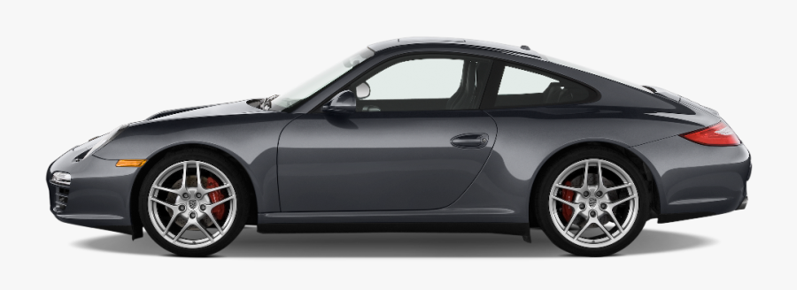 #porsche #911 #997 #carrera #car #grey #side #coupe - 2010 Porsche 911 Coupe, Transparent Clipart