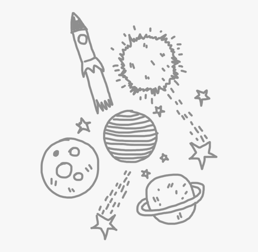Drawing Rockets Coloring - Rocket Drawing, Transparent Clipart
