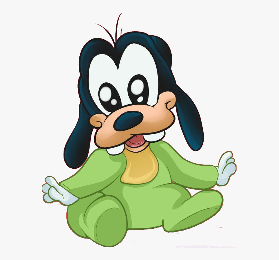Goofy Baby Mickey Mouse Minnie Mouse Drawing - Drawing Baby Disney Characters, Transparent Clipart