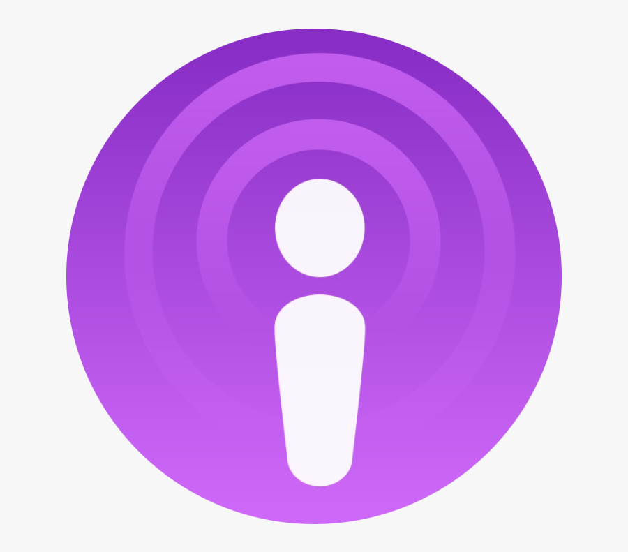 Apple Podcasts - Circle, Transparent Clipart