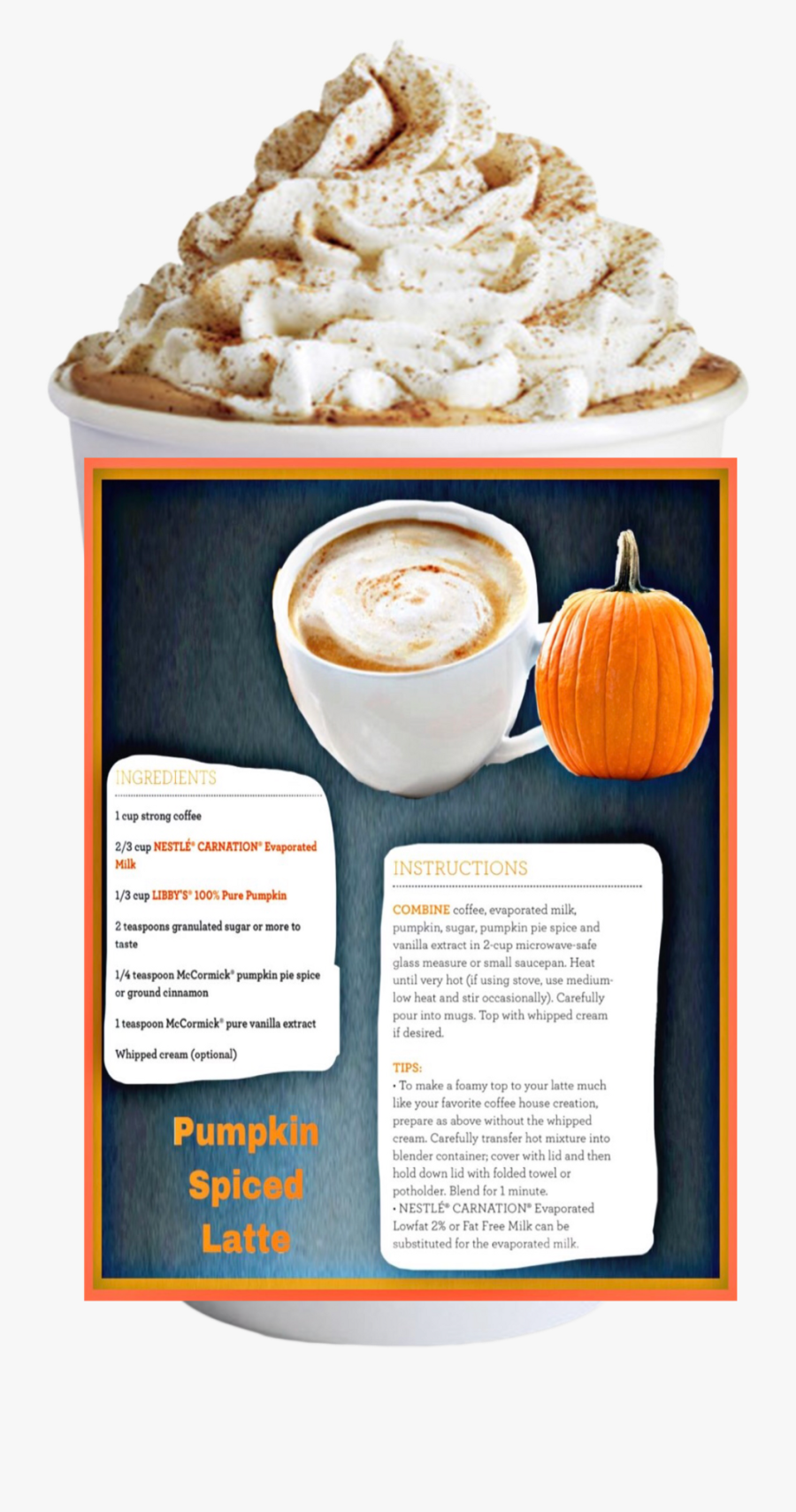 Starbucks Cup Pumpkin Spice Latte , Png Download - Pumpkin Spice Latte Starbucks, Transparent Clipart