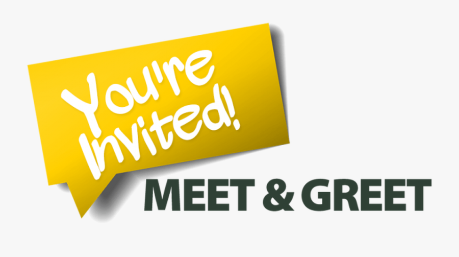 You Are Invited To A Meet And Greet, Transparent Clipart