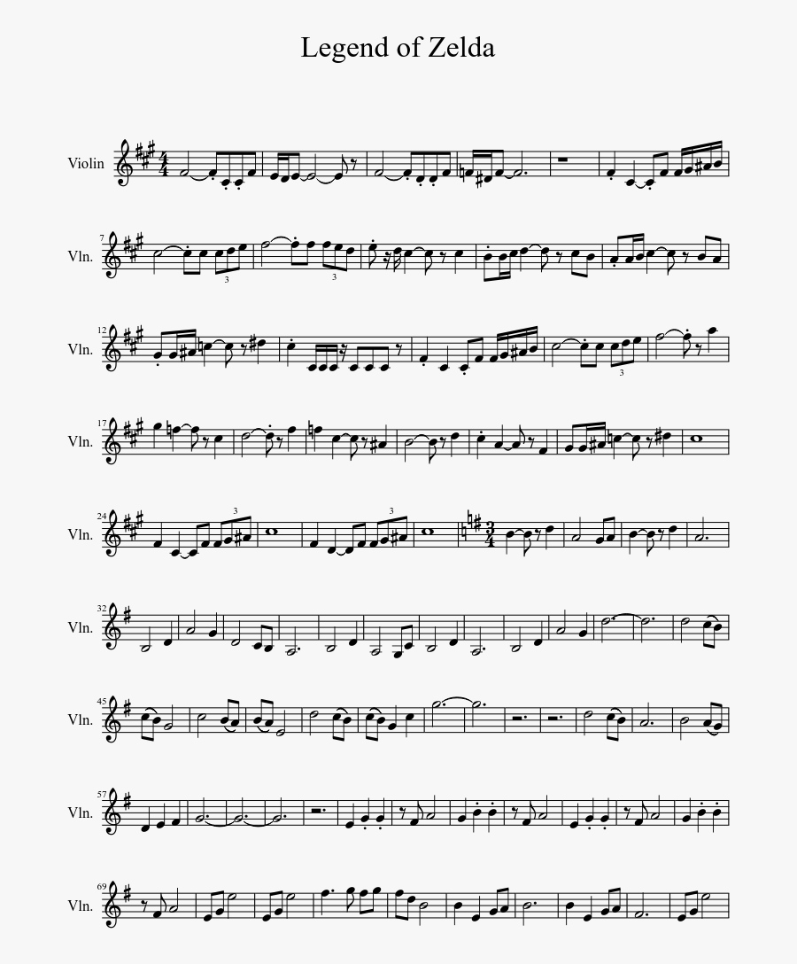 Transparent Legend Of Zelda Clipart - Little Piece Of Heaven Clarinet, Transparent Clipart