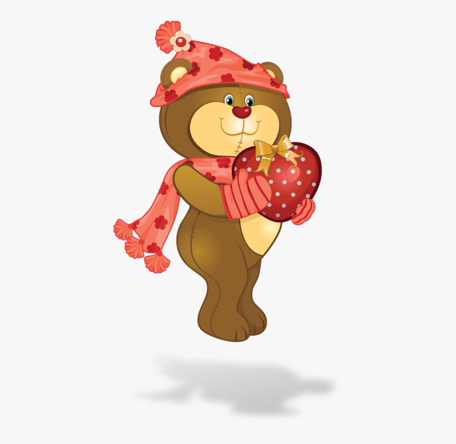 Teddy Bear Valentines Day Clipart, Transparent Clipart