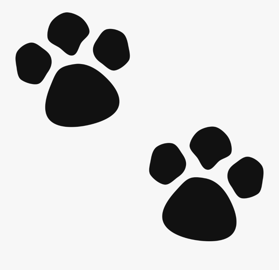 Easy Paw Print Drawing, Transparent Clipart