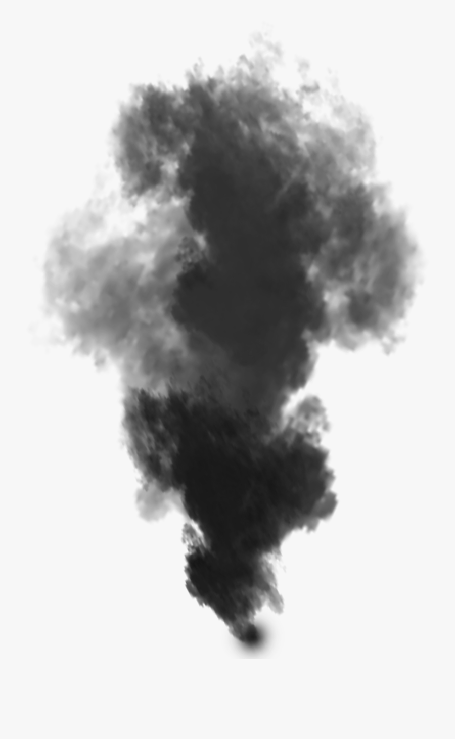 Transparent Fire Smoke Png - Black Smoke Transparent Background, Transparent Clipart