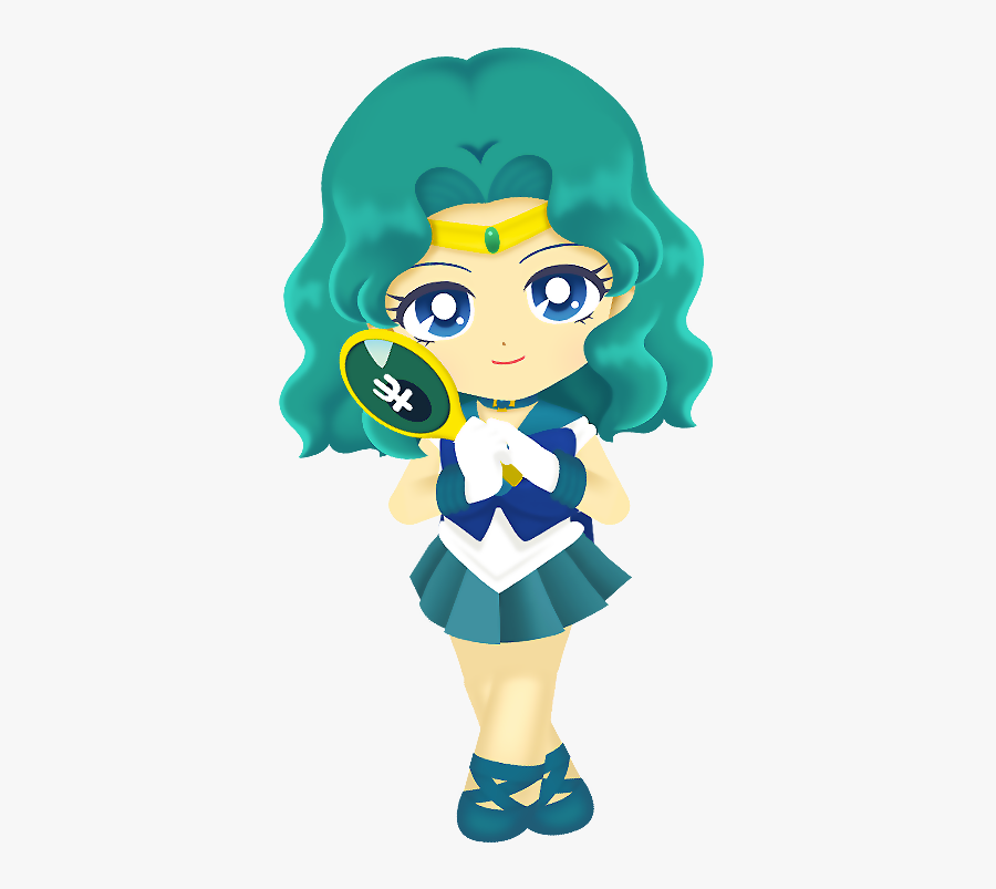 Sailor Neptune Transparent - Sailor Uranus Sailor Moon Drops, Transparent Clipart