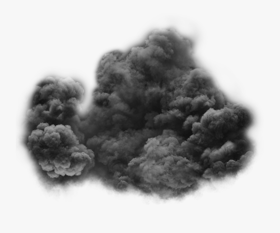 Smoke - Black Smoke Transparent Background, Transparent Clipart