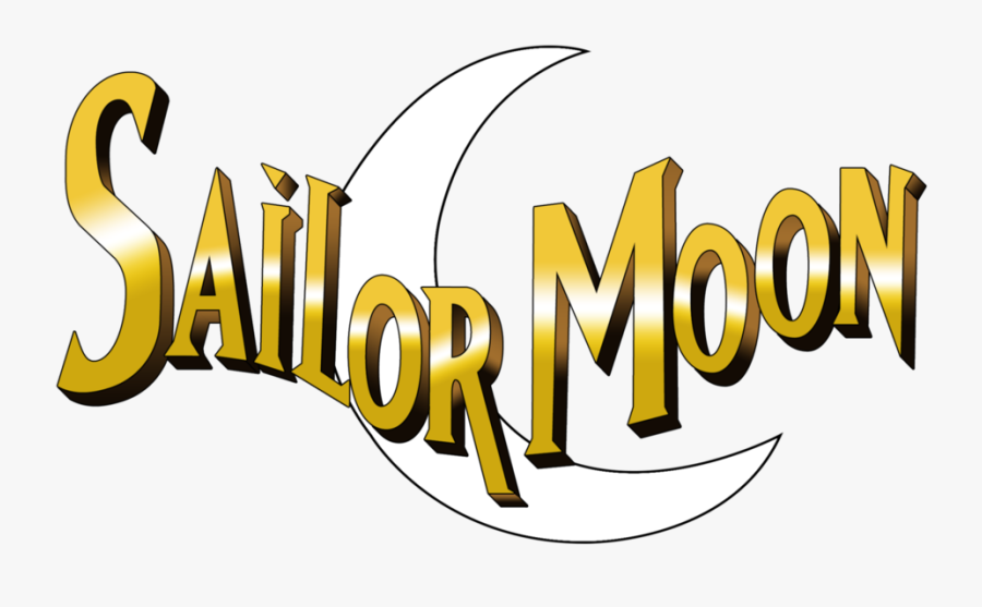 Sailor Moon 90s Logo, Transparent Clipart
