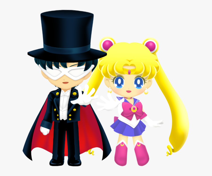 Sailor Moon Drops Sailor Moon Drops Usagi And - Tuxedo Mask Sailor Moon Drops, Transparent Clipart