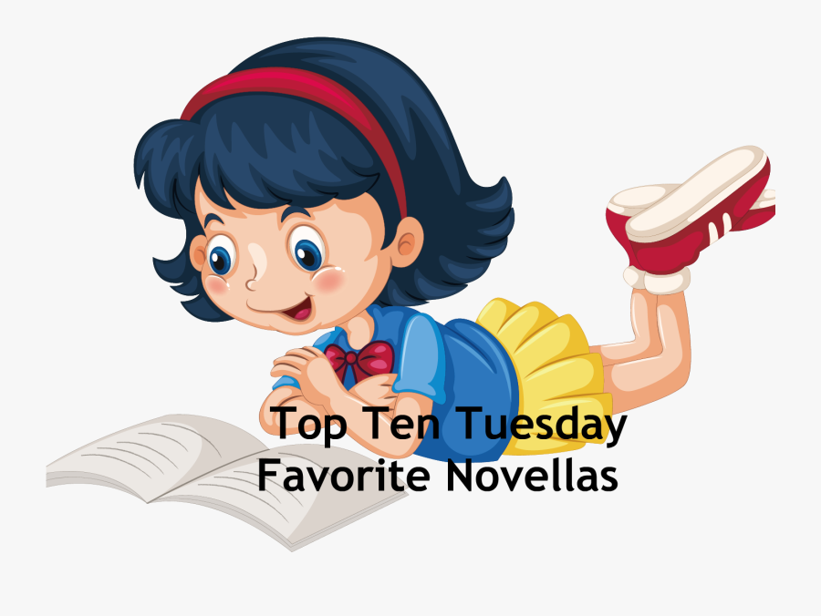 I Love When Authors Start A New Series With A Sneak - Cartoon Image Of A Girl Reading, Transparent Clipart