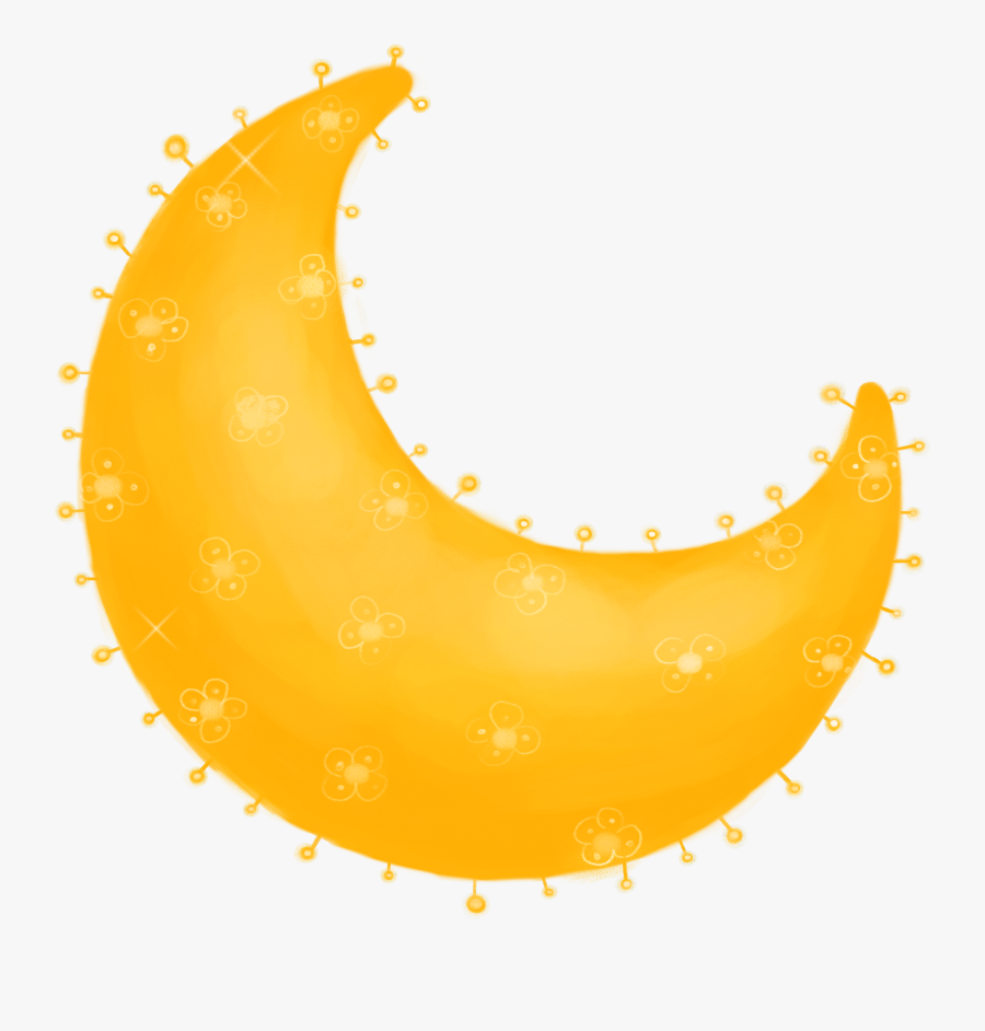 Crescent Moon Png Transparent -moon Png Cartoon - Moon Cartoon Png, Transparent Clipart