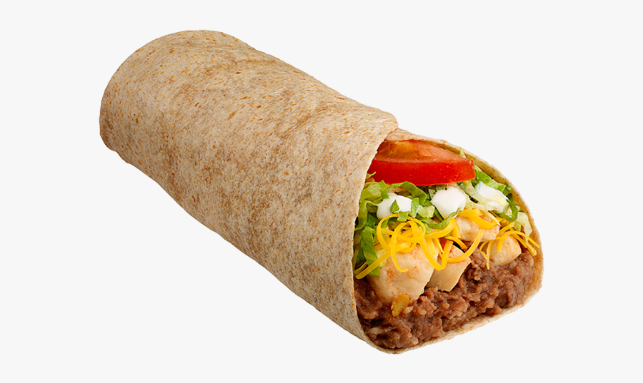 Taco Time Burrito, Transparent Clipart