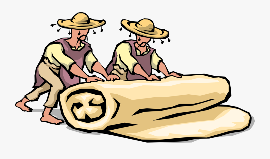 Vector Illustration Of Mexican Cuisine Chefs Roll Fajita - Fajita Clipart, Transparent Clipart