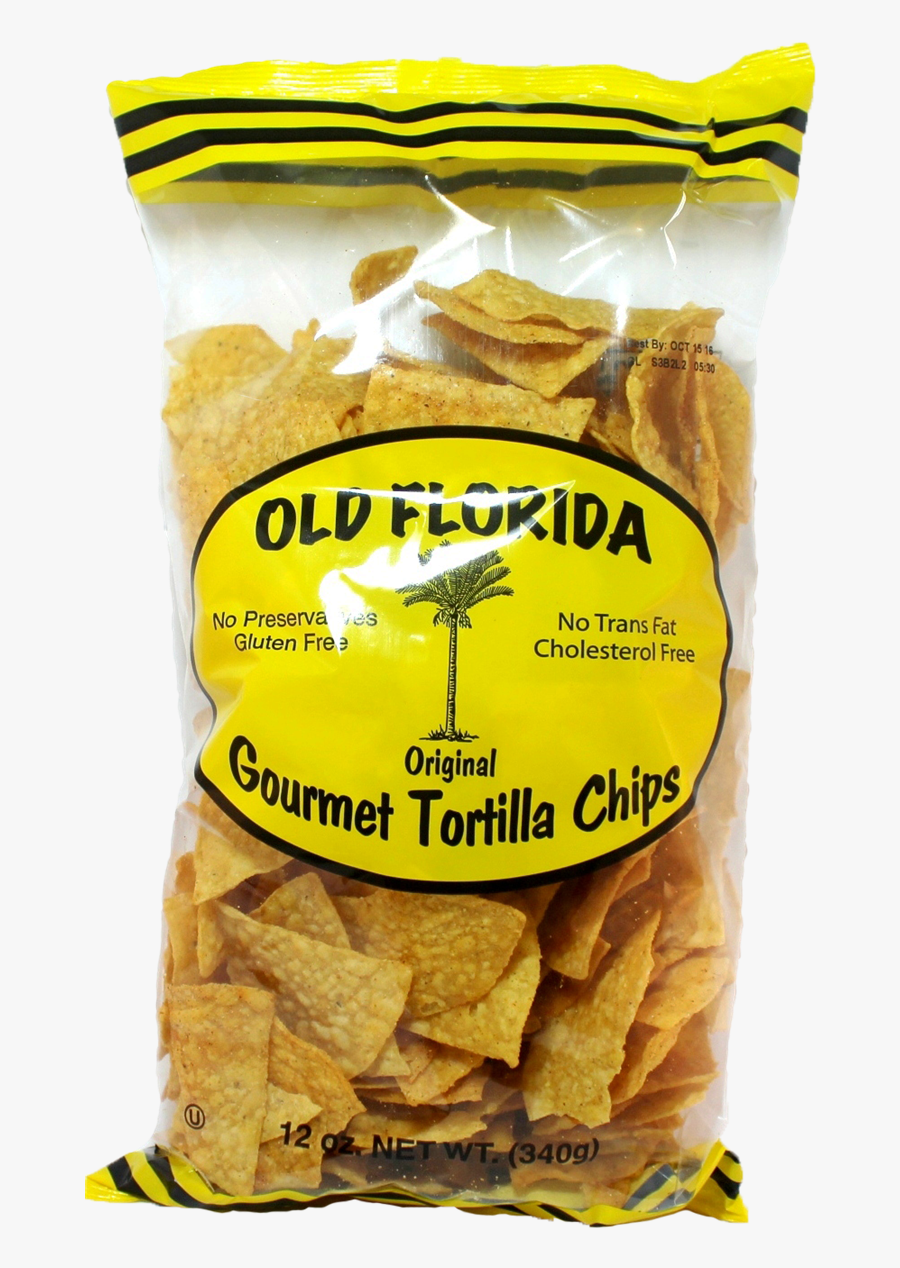 Transparent Tortilla Png - Old Florida Chips, Transparent Clipart