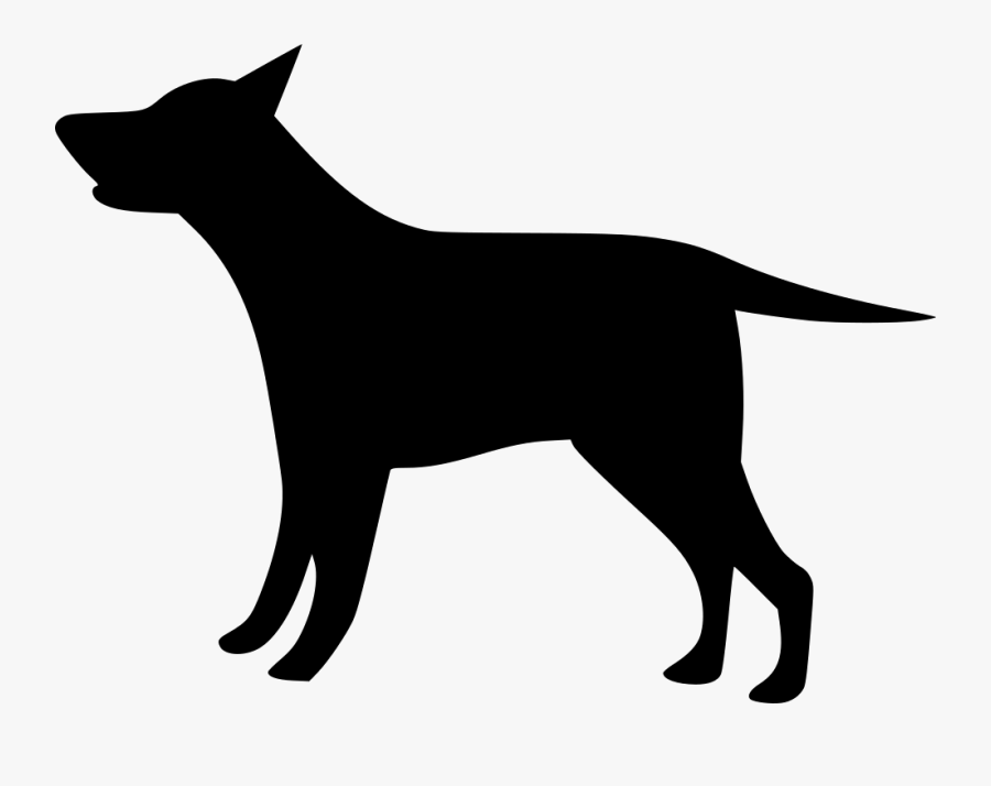 Dog Breed Black Silhouette Clip Art - Guard Dog, Transparent Clipart