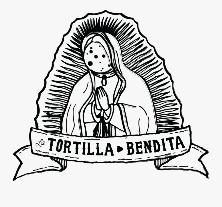 Guadalupe Drawing, Transparent Clipart