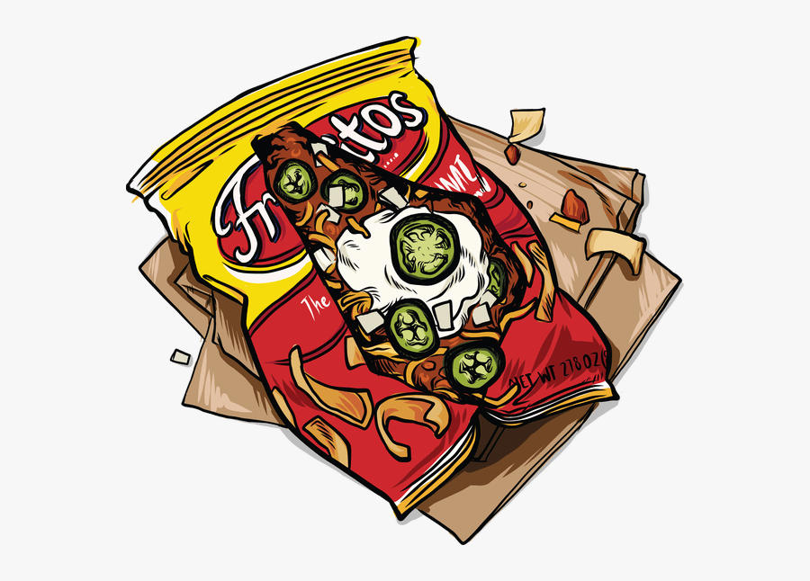 Cop Clipart Eating - Frito Pie Clip Art, Transparent Clipart