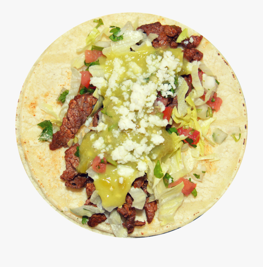 Delicious Flavorful Tacos Made With Our Special Green - Corn Tortilla, Transparent Clipart