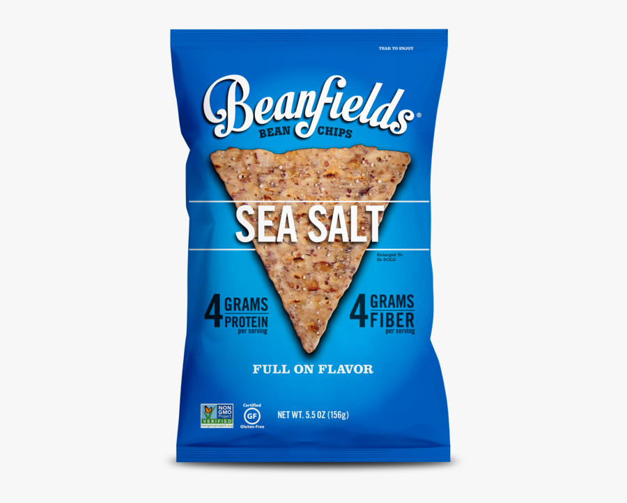 Beanfields Snacks - Beanfields Bean Chips Sea Salt, Transparent Clipart