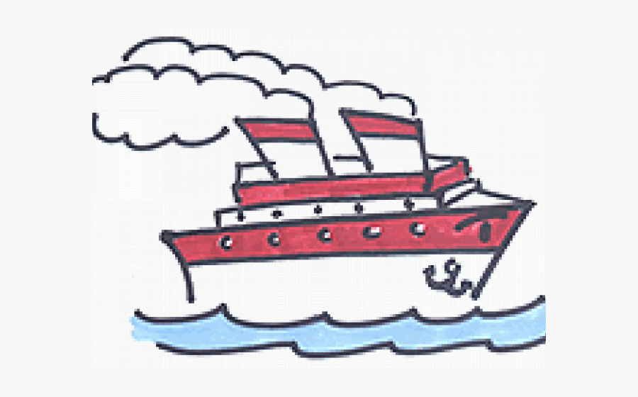 Cruise Ship Cartoon Gif Clipart , Png Download - Cruise Ship Gif Png, Transparent Clipart
