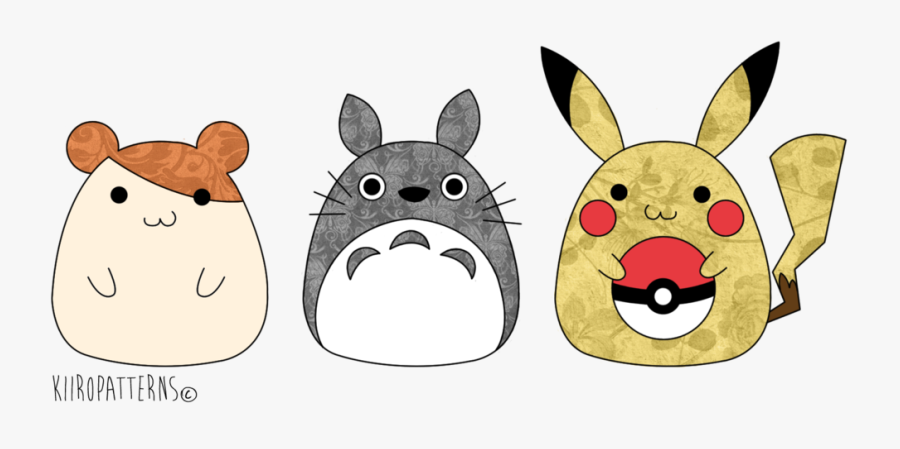 Totoro Cute Drawing, Transparent Clipart