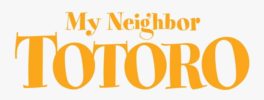 House Of Vans - My Neighbor Totoro Title, Transparent Clipart
