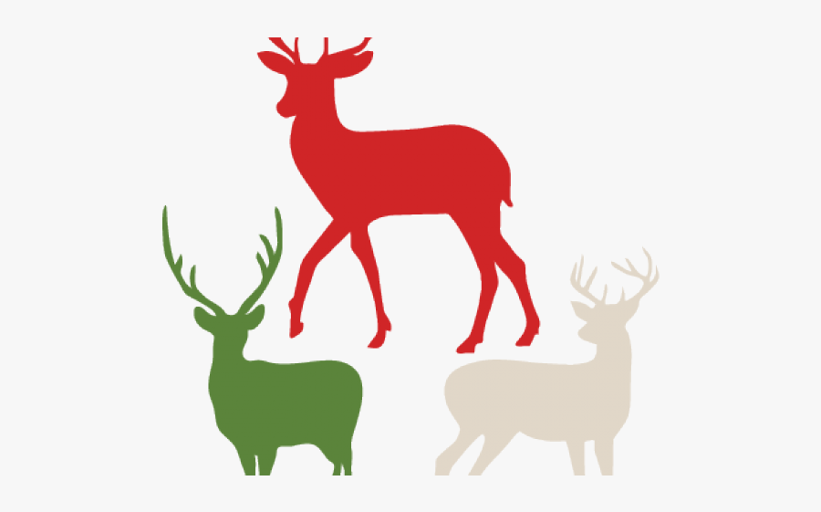 Transparent Background Deer Silhouette Png, Transparent Clipart