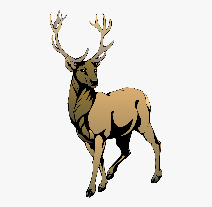 Free Vector Animal - Reindeer Clipart, Transparent Clipart