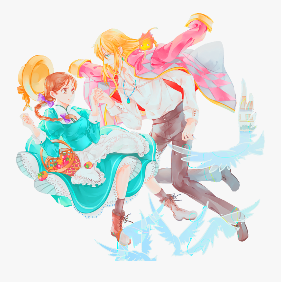 Render Studio Ghibli Anime - Howl's Moving Castle Render, Transparent Clipart