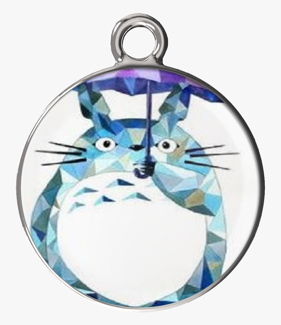 Studio Ghibli Bracelet-circle Charm - Geometric Totoro Art, Transparent Clipart