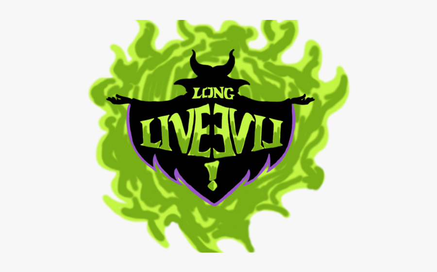 Cliparts Descendants - Long Live Evil Descendants 2 Logo, Transparent Clipart