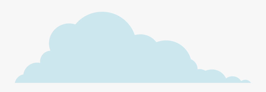 Left Cloud Layer - Heart, Transparent Clipart