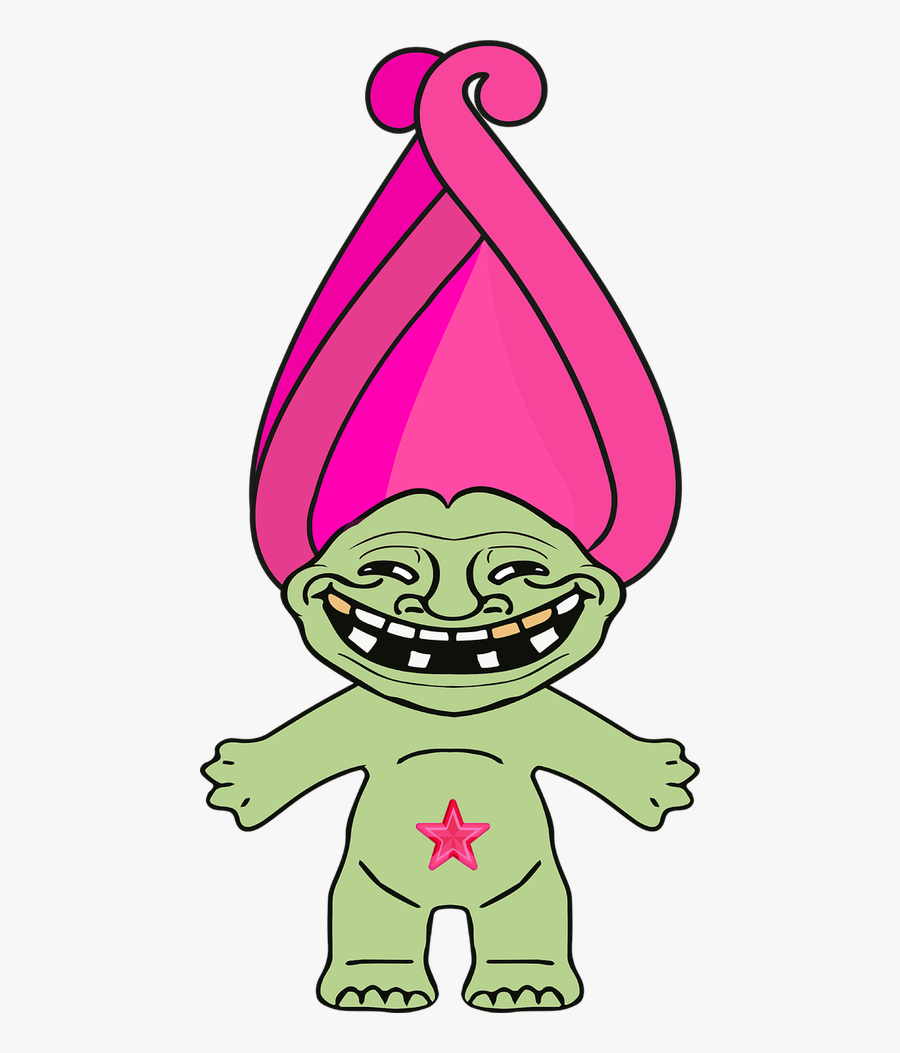 Graphic Troll Forum Troll Free Picture - Troll Face, Transparent Clipart