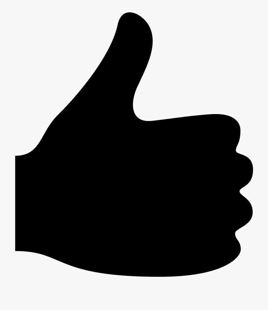 Thumbs Up Icon Red, Transparent Clipart