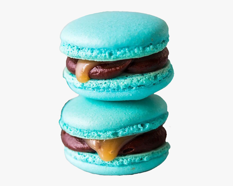 Chocolate Carmel Macaron Freetoedit - Macaron, Transparent Clipart