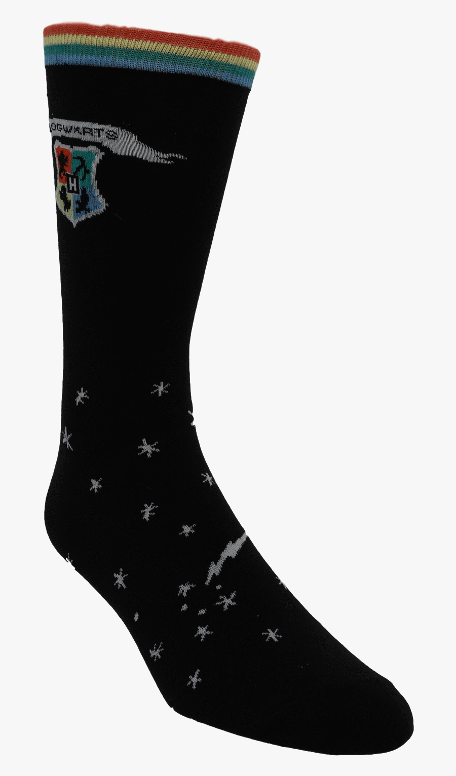 Harry Potter Hogwarts Crest Socks - Sock, Transparent Clipart