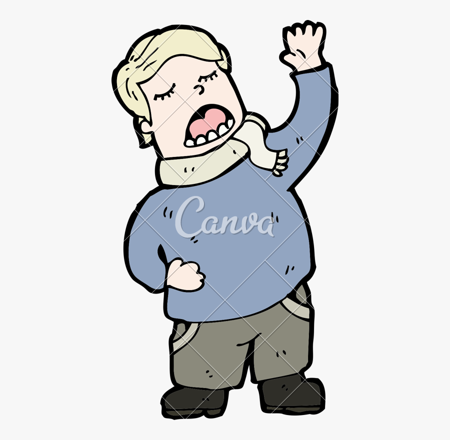 Yelling Clipart Bad Work - Cartoon, Transparent Clipart