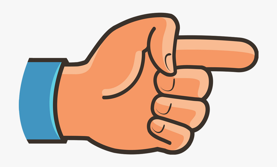 Index Finger Point Cartoon , Free Transparent Clipart - ClipartKey.
