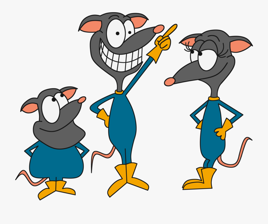 Rancidrockingrodents - Cartoon, Transparent Clipart