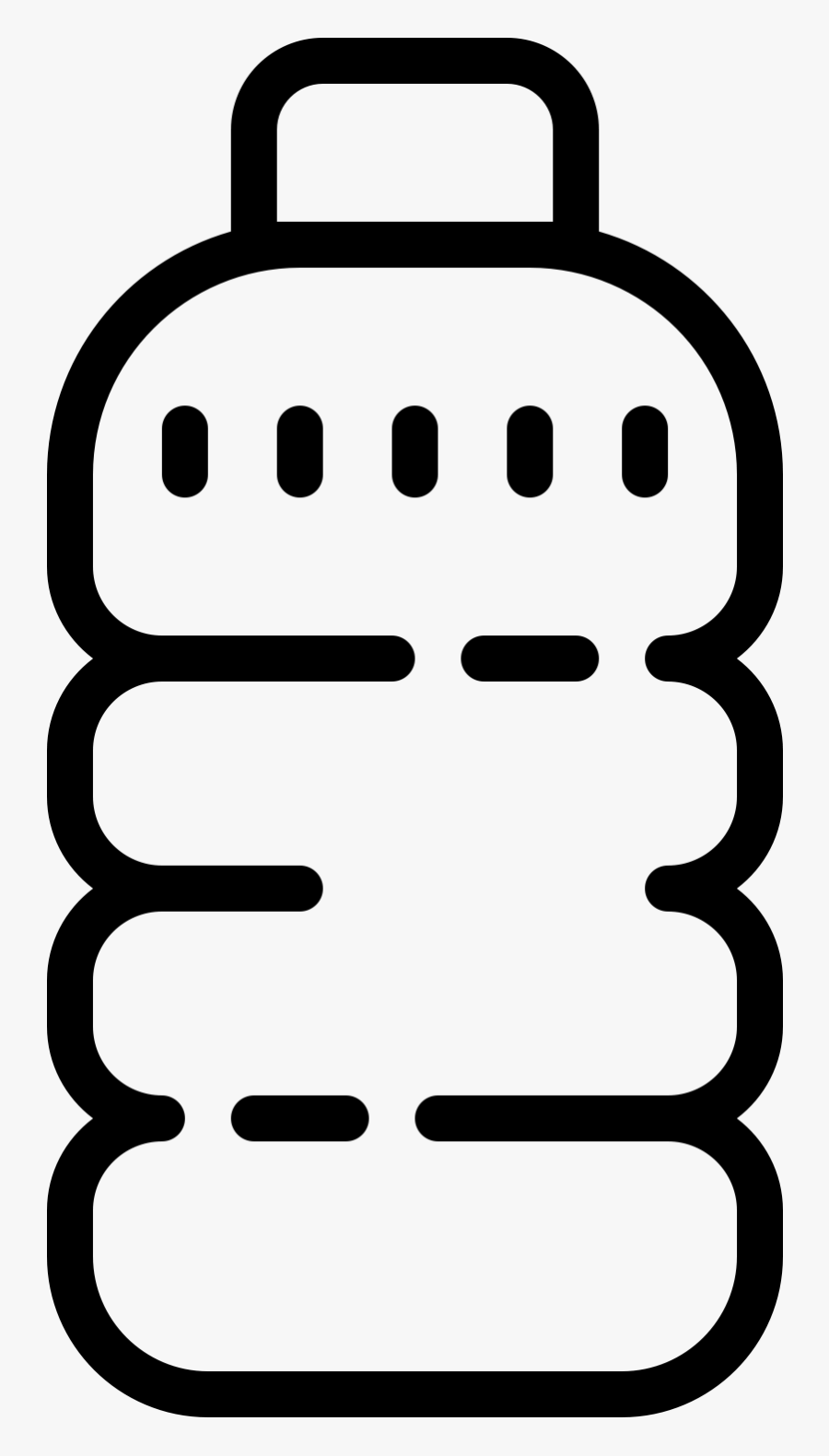 Bottle Of Water Icon, Transparent Clipart