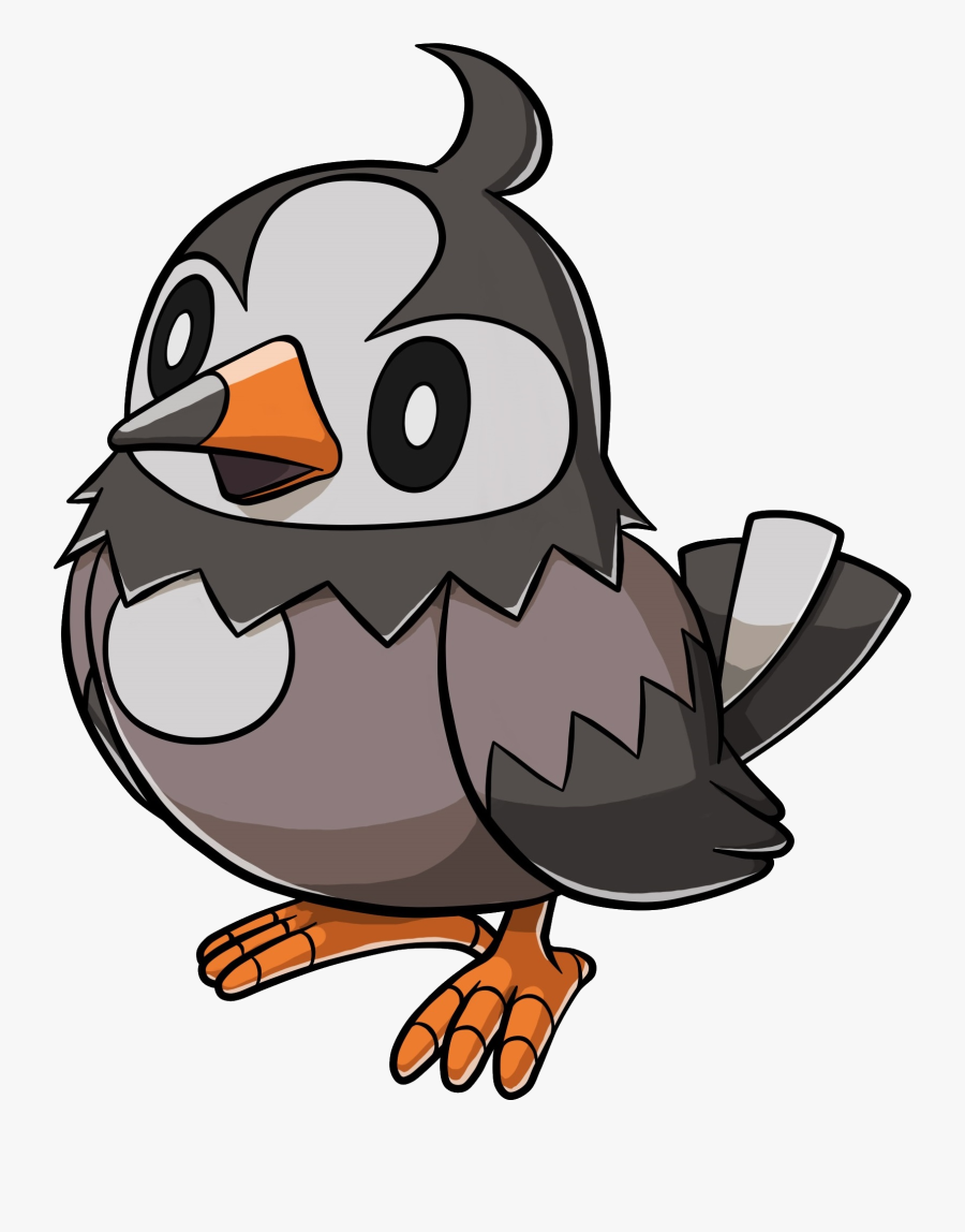 396starly Pokemon Ranger Guardian Signs - Pokemon Starly, Transparent Clipart