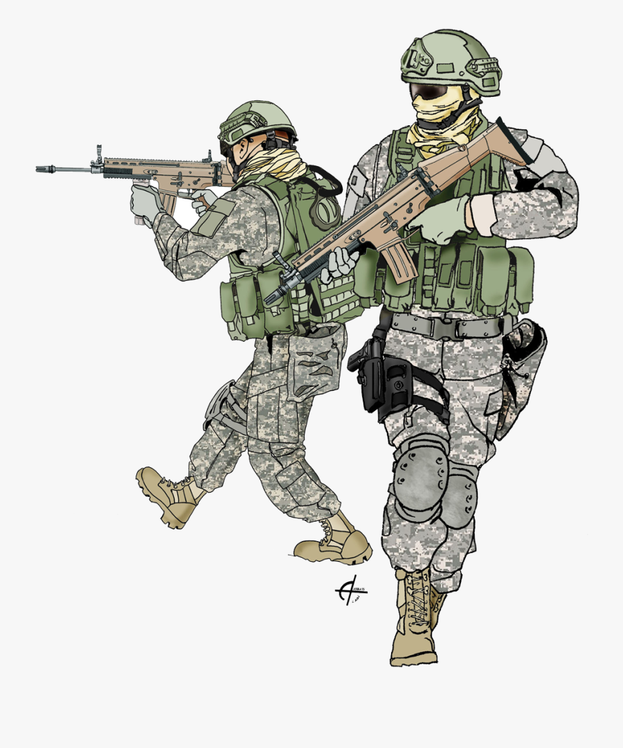 Clip Art Tenue Airsoft Warfare Military - Ranger Airsoft, Transparent Clipart