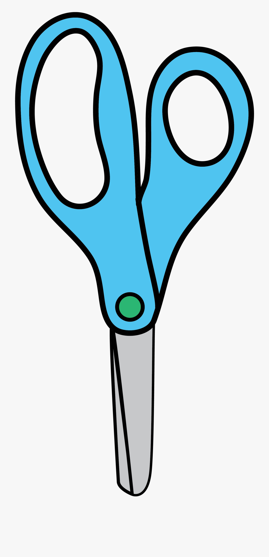 Scissor Clipart School - Scissor Clipart, Transparent Clipart