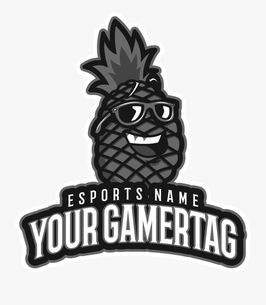 Pineapple Black And White Clipart, Transparent Clipart