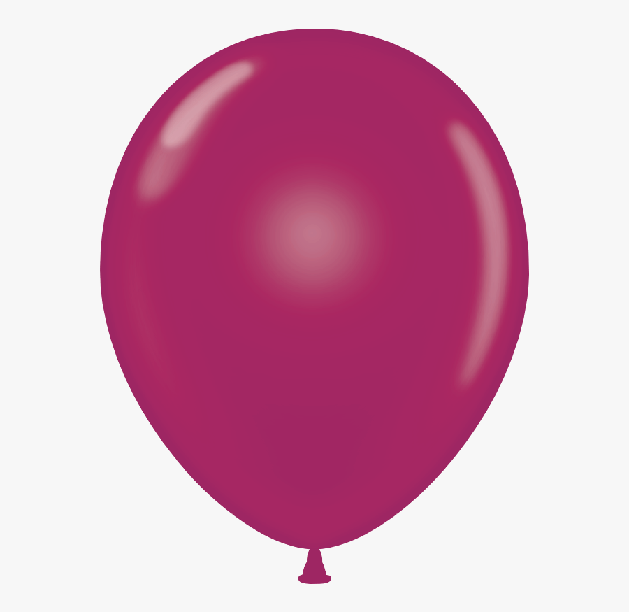 11 - Deep Pink Pearlized Latex Balloons, Transparent Clipart