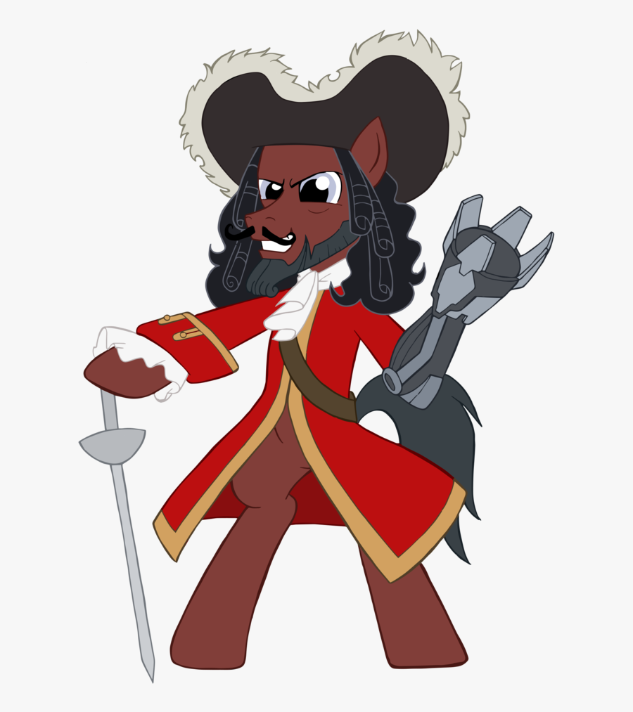 Hook Clipart Capt - My Little Pony Peter Pan, Transparent Clipart