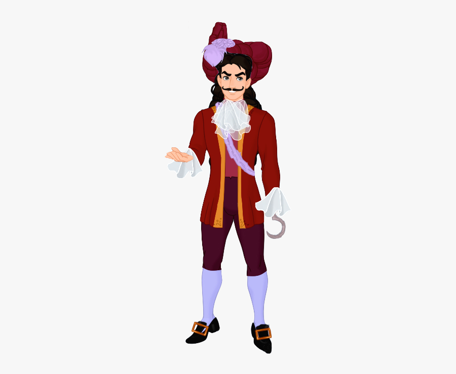Download Captain Hook Png Hd - Cartoon, Transparent Clipart