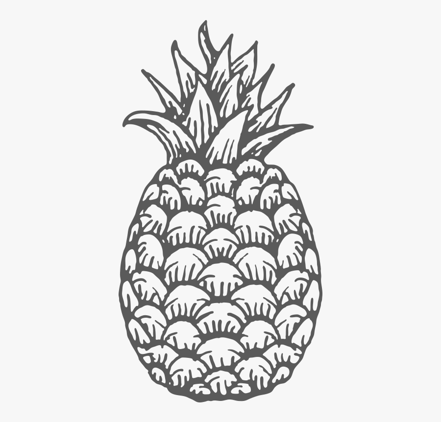 Pineapple, Transparent Clipart